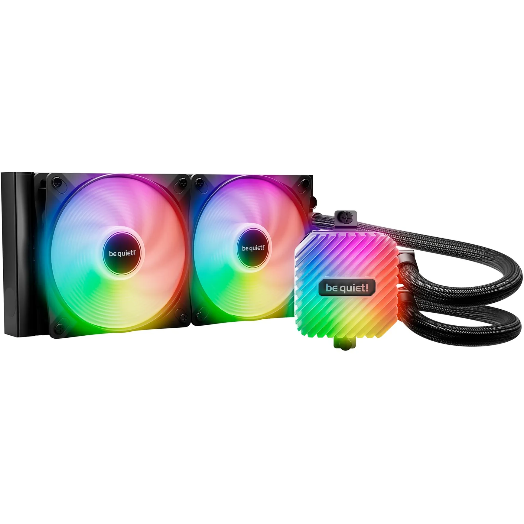 LIGHT LOOP 240mm Black Processore Raffreddatore di liquidi tutto in uno 12 cm Nero 1 pz, Raffreddamento ad acqua