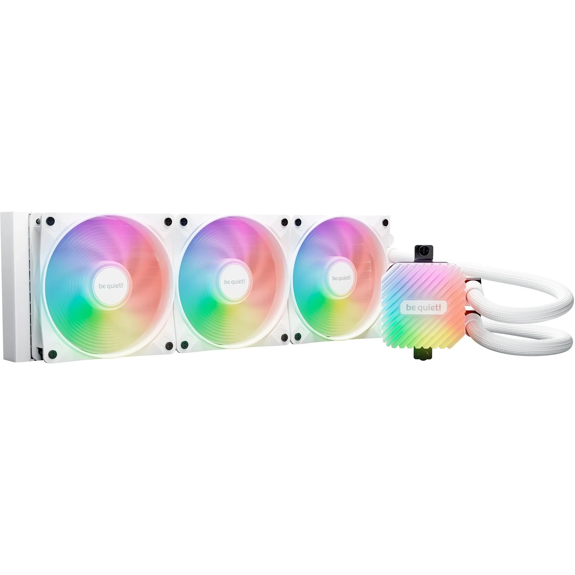 LIGHT LOOP 360mm White Processore Raffreddatore di liquidi tutto in uno 12 cm Bianco 1 pz, Raffreddamento ad acqua