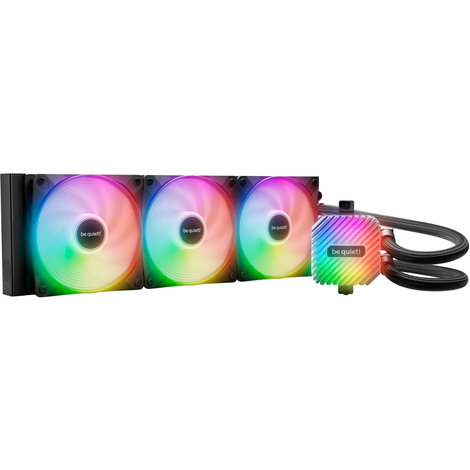 LIGHT LOOP 360mm Black Processore Raffreddatore di liquidi tutto in uno 12 cm Nero 1 pz, Raffreddamento ad acqua