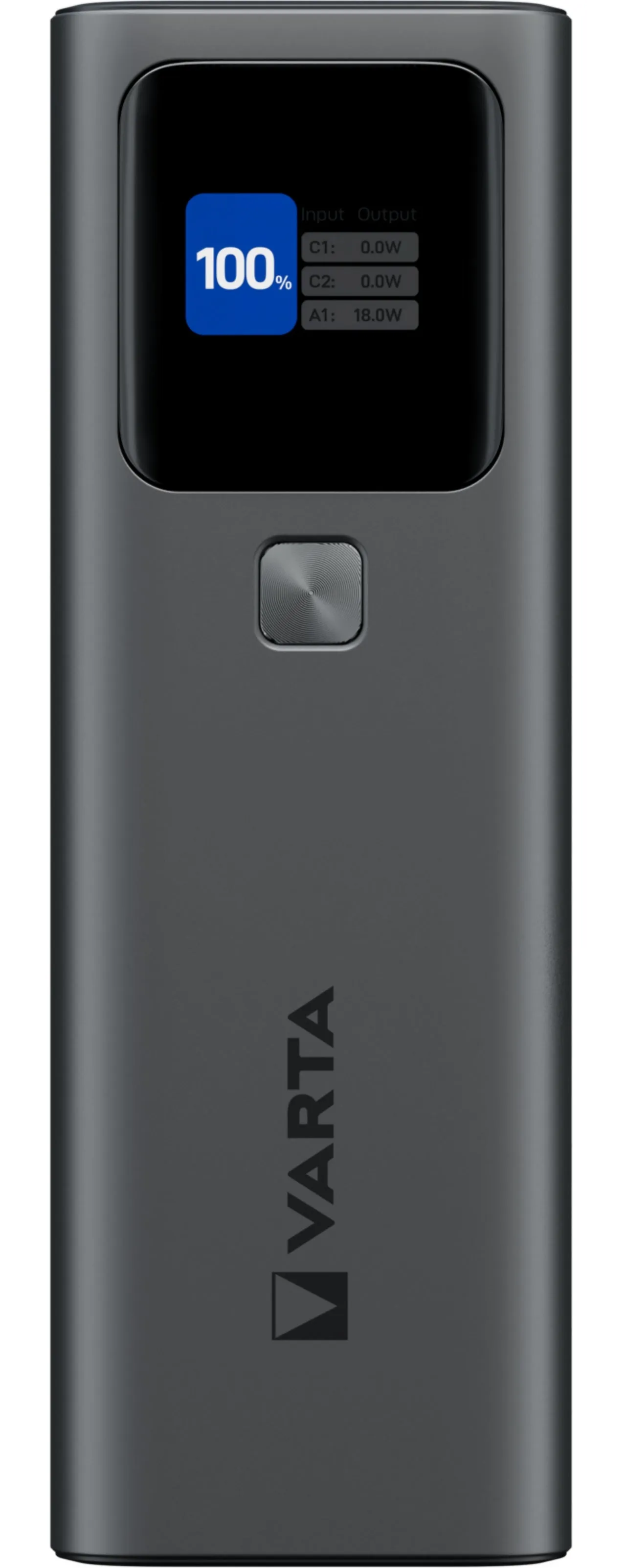 Batteria Esterna Varta High Speed, 27000mAh, 140W, QC + PD, 1 x USB-A - 2 x USB-C, Nera