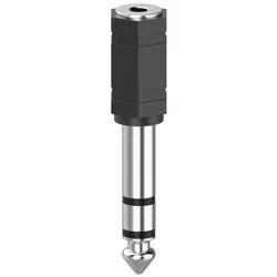 Connettore audio Mini Jack Jack 6.3mm Black 00205194