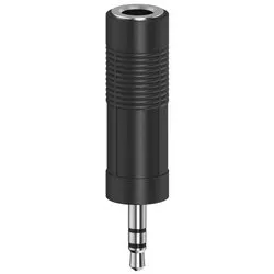 Connettore audio Mini Jack Jack 6.3mm Black 00205196