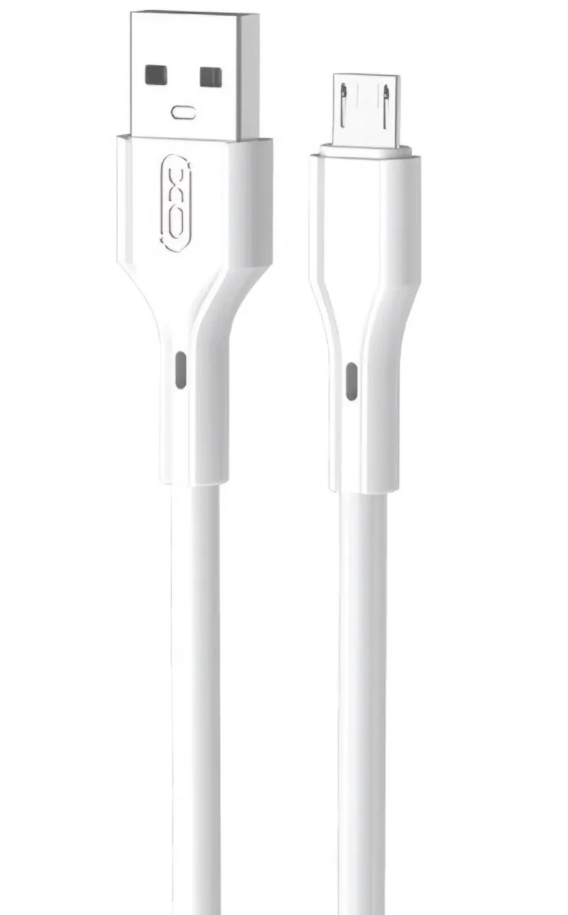 Cavo Dati e Ricarica USB-A - microUSB XO Design NB230, 18W, 1m, Bianco