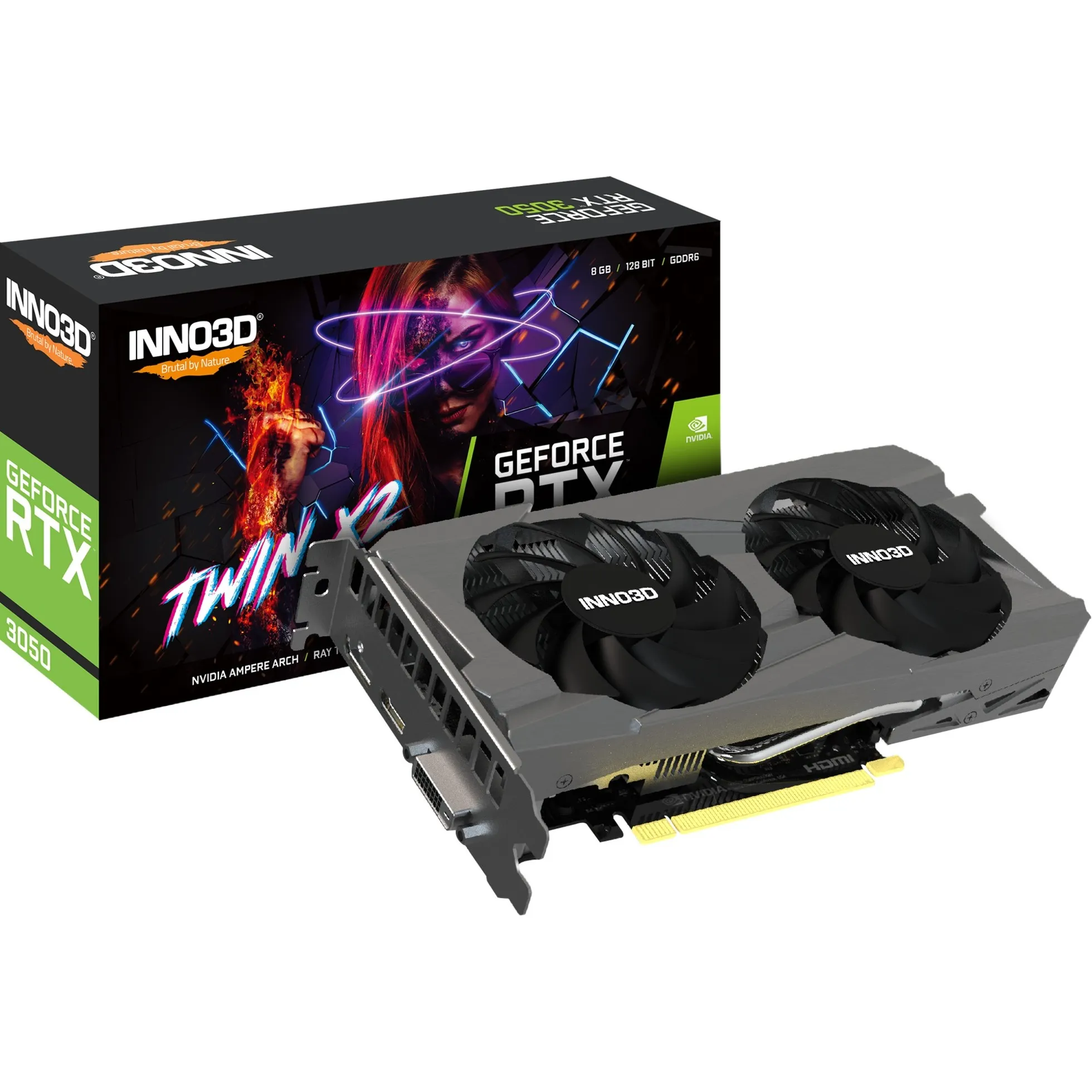GeForce RTX 3050 TWIN X2, Scheda grafica