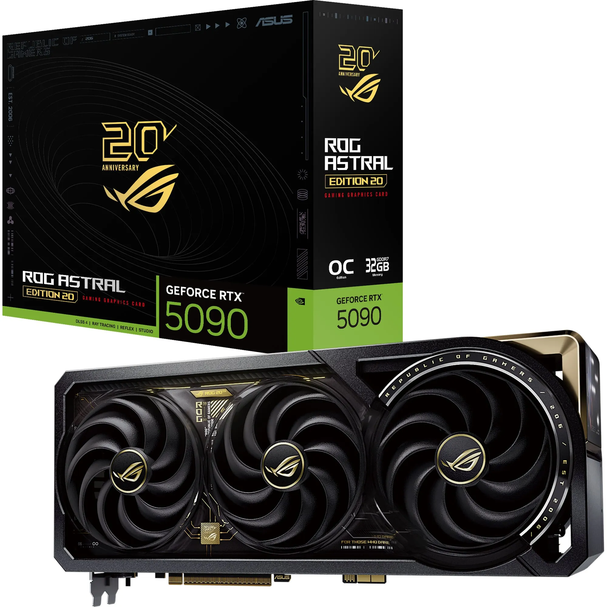GeForce RTX 5090 ROG ASTRAL Edition 20, Scheda grafica