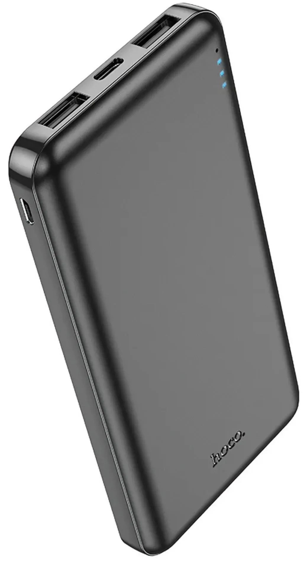 Batteria Esterna HOCO J100, 10000mAh, 10W, 2 x USB-A, Nera