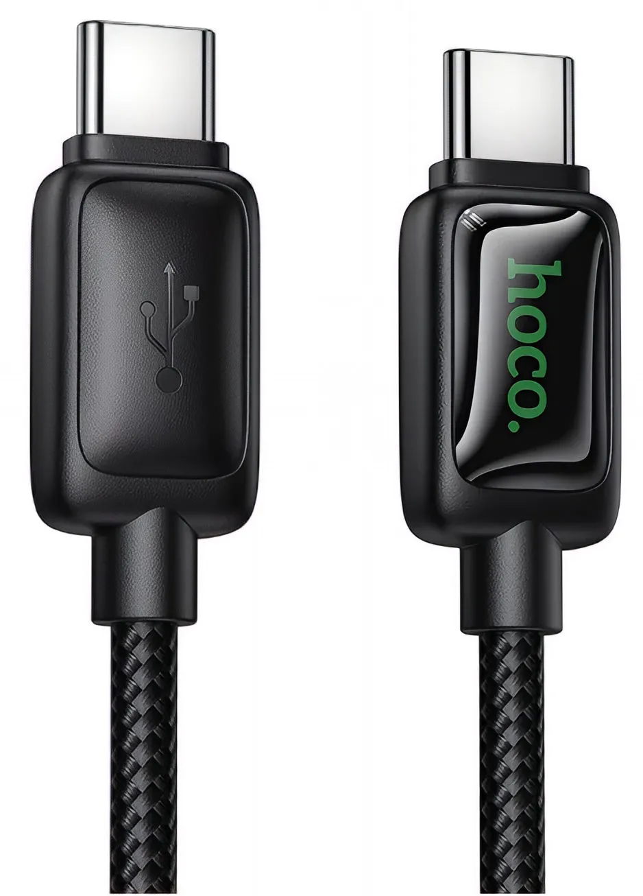 Cavo Dati e Ricarica USB-C - USB-C HOCO U146, 60W, 1.2m, Nero