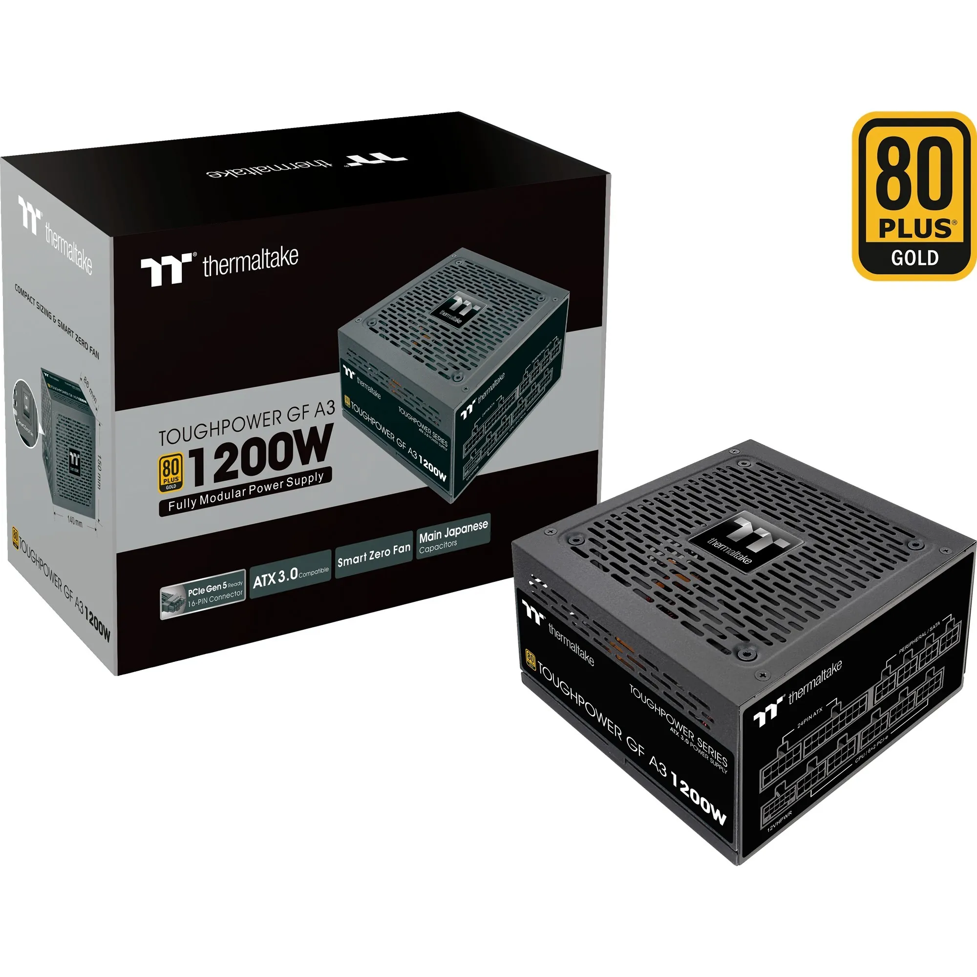 TOUGHPOWER GF A3 Gold 1200W - TT Premium Edition, Alimentatore PC
