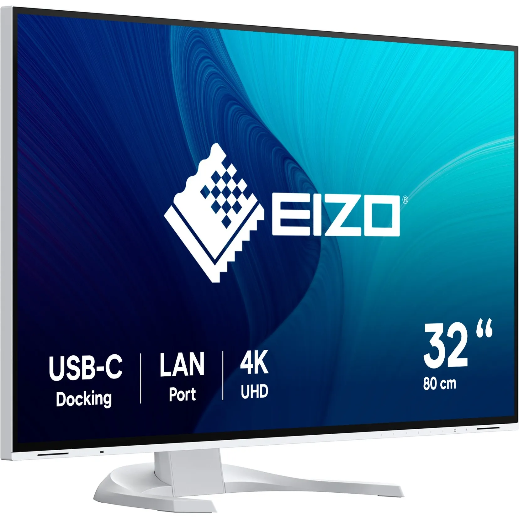 FlexScan EV3240X-WT Monitor PC 80 cm (31.5") 3840 x 2160 Pixel 4K Ultra HD LCD Bianco, Monitor LED