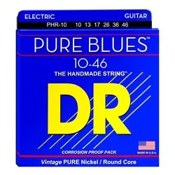 Muta corde chitarra elettrica PURE BLUES Medium PHR 10