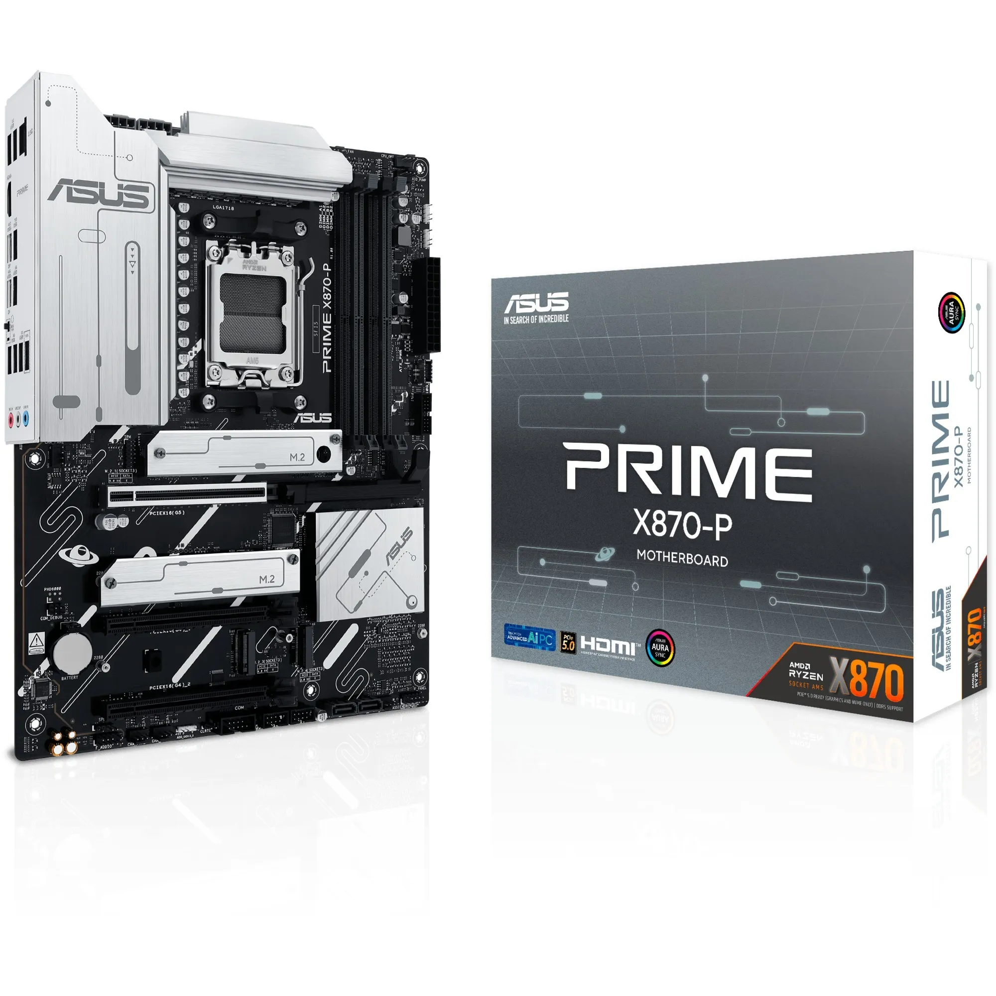 PRIME X870-P AMD X870 Socket AM5 ATX, Scheda madre
