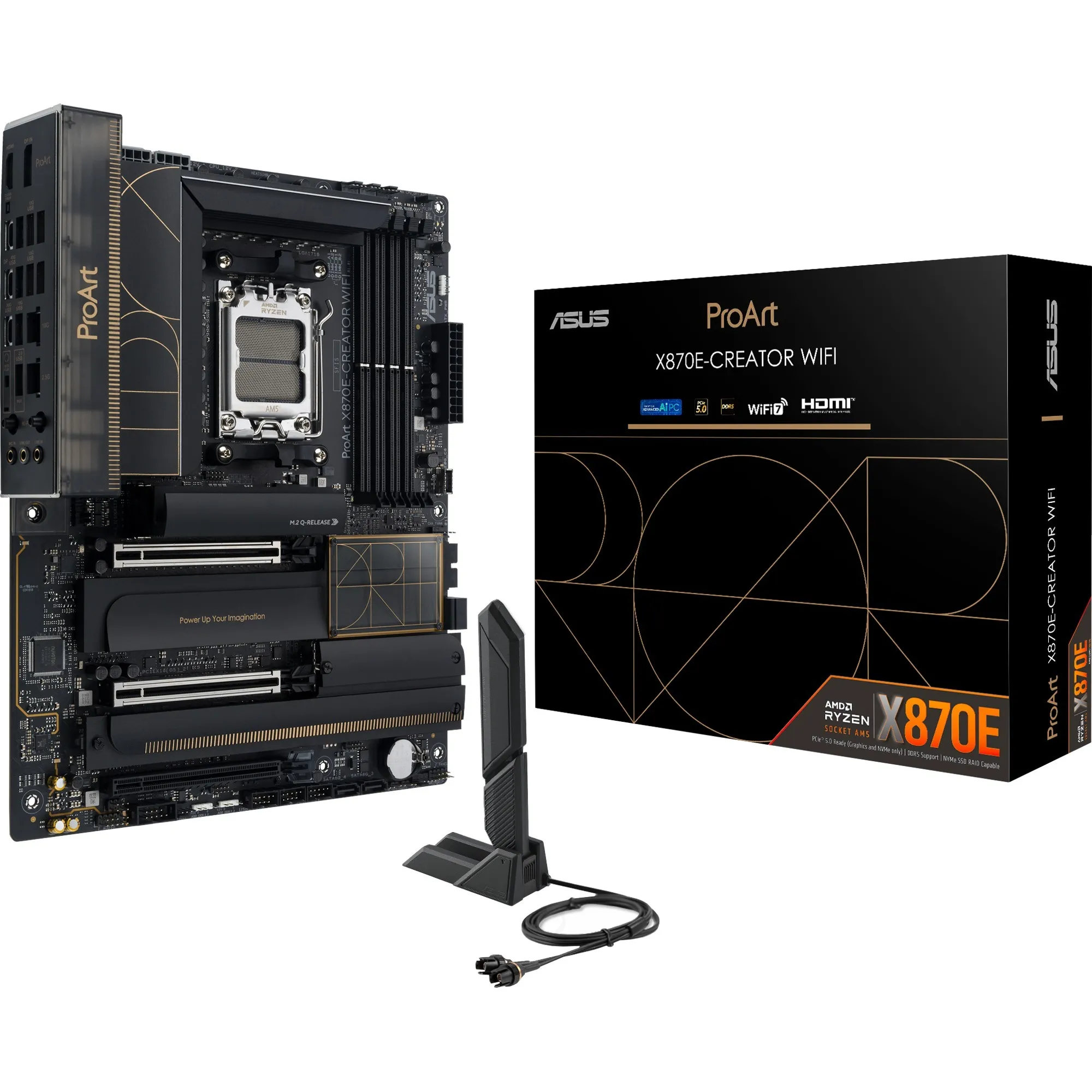 ProArt X870E-CREATOR WIFI AMD X870E Socket AM5 ATX, Scheda madre
