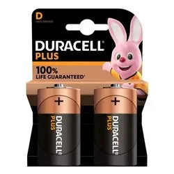 Batteria Torcia D Alcalina PLUS (2pz) DU0401