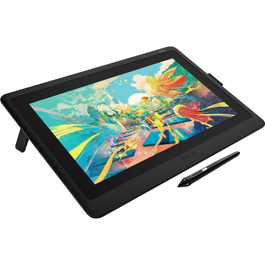 Cintiq 16 tavoletta grafica Nero 5080 lpi (linee per pollice) 344,16 x 193,59 mm