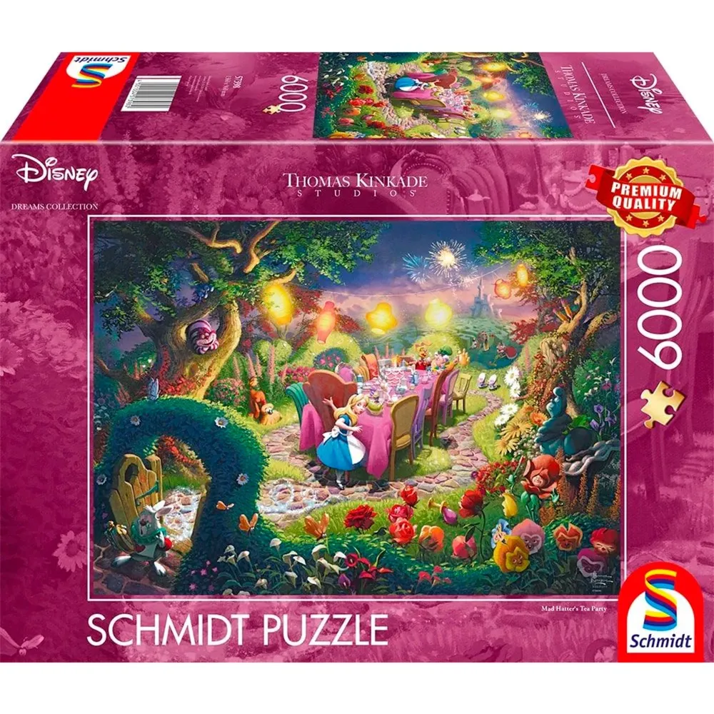Disney Dreams Collection - Alice nel Paese delle Meraviglie, La Festa del Tè del Cappellaio Matto, Puzzle
