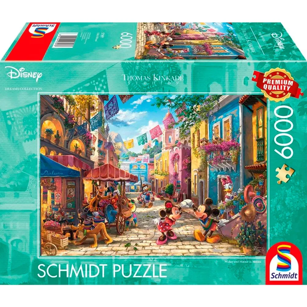 Disney, Topolino e Minnie in Messico, Puzzle