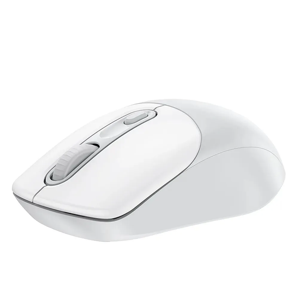 Mouse Wireless HOCO GM28, 1600DPI, Bianco