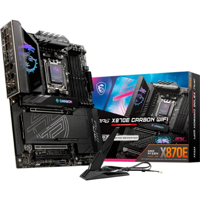 MPG X870E CARBON WIFI scheda madre AMD X870E Socket AM5 ATX