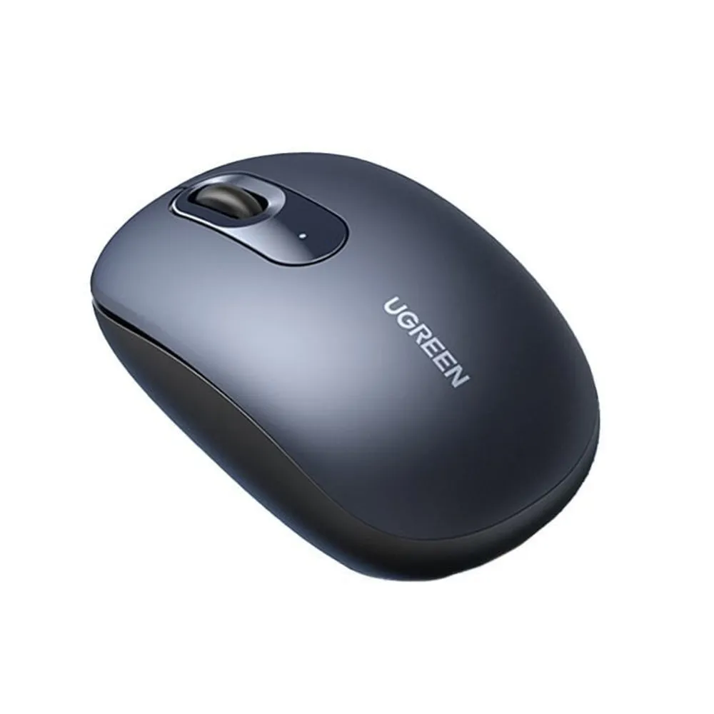 Mouse Wireless UGREEN MU105, 2400DPI, Blu Navy