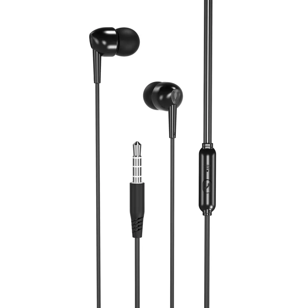 Auricolare 3.5mm XO Design EP37, Nero