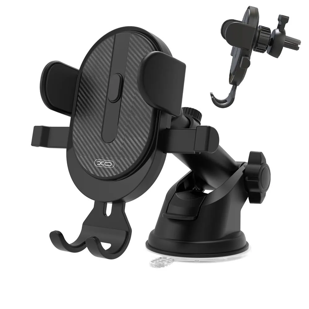 Supporto Auto XO Design C60 2in1, 4inch - 6inch, Nero