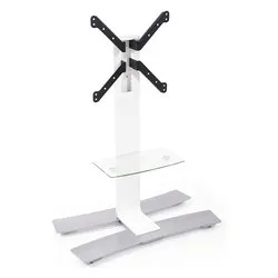 Supporto monitor TV pavimento ( 30 Kg ) VESA 400 x 400 ERARD Will 1050 L White ER039021