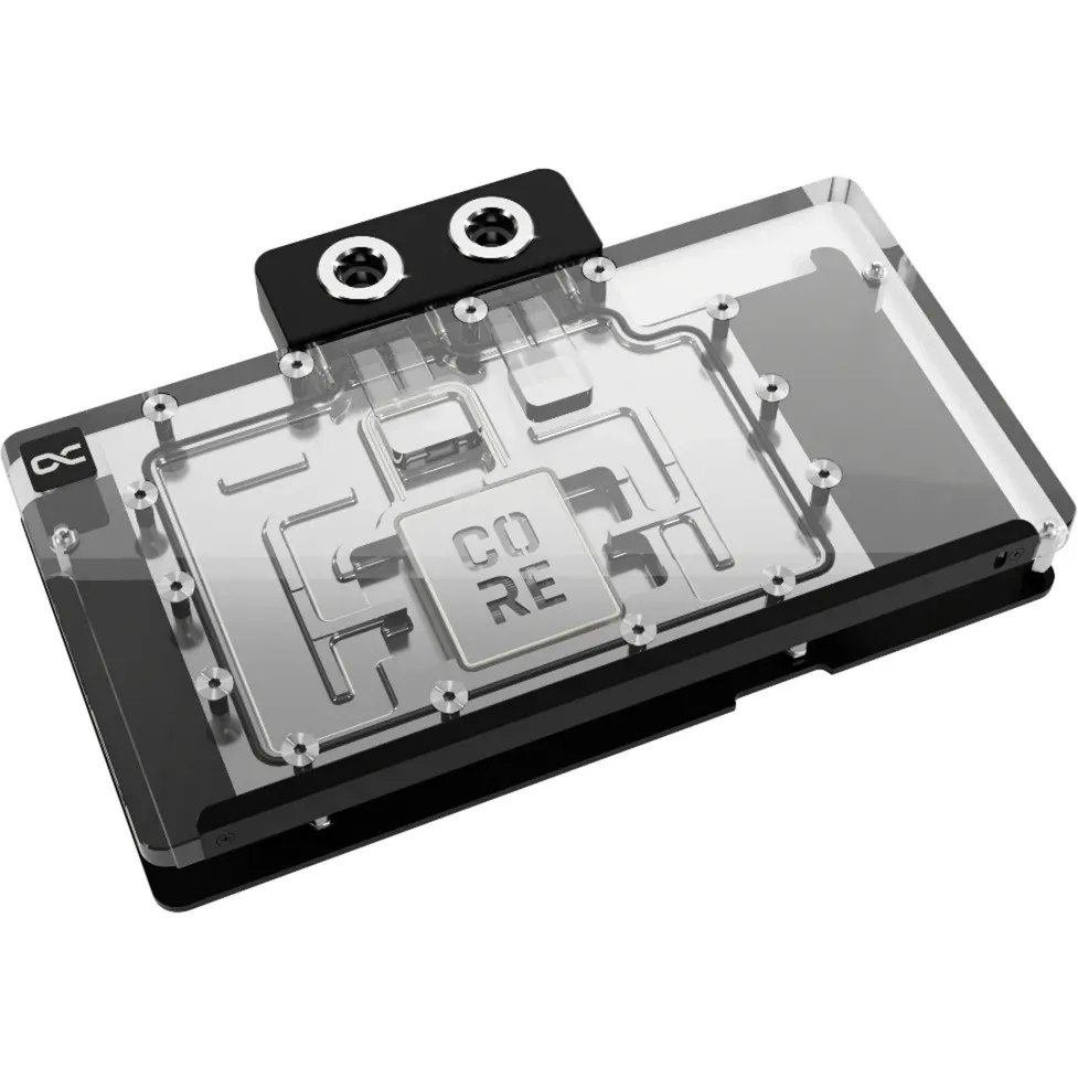 Core RX 9070 XT TUF + Prime, Raffreddamento ad acqua