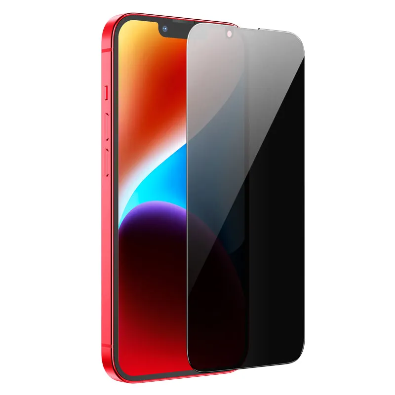 Pellicola Protettiva Schermo Privacy HOCO G15 per Apple iPhone 12 Pro Max, Vetro Temperato, Full Glue, 5D