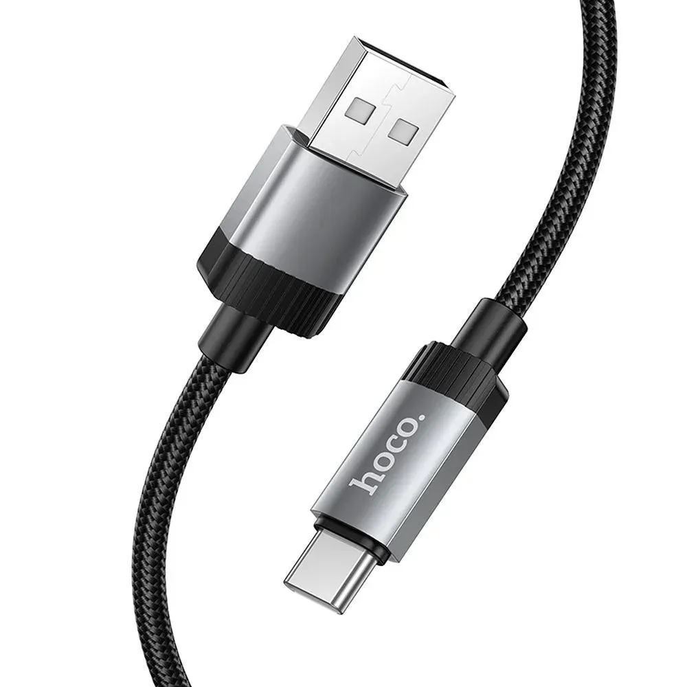Cavo Dati e Ricarica USB-A - USB-C HOCO X117, 60W, 1m, Nero
