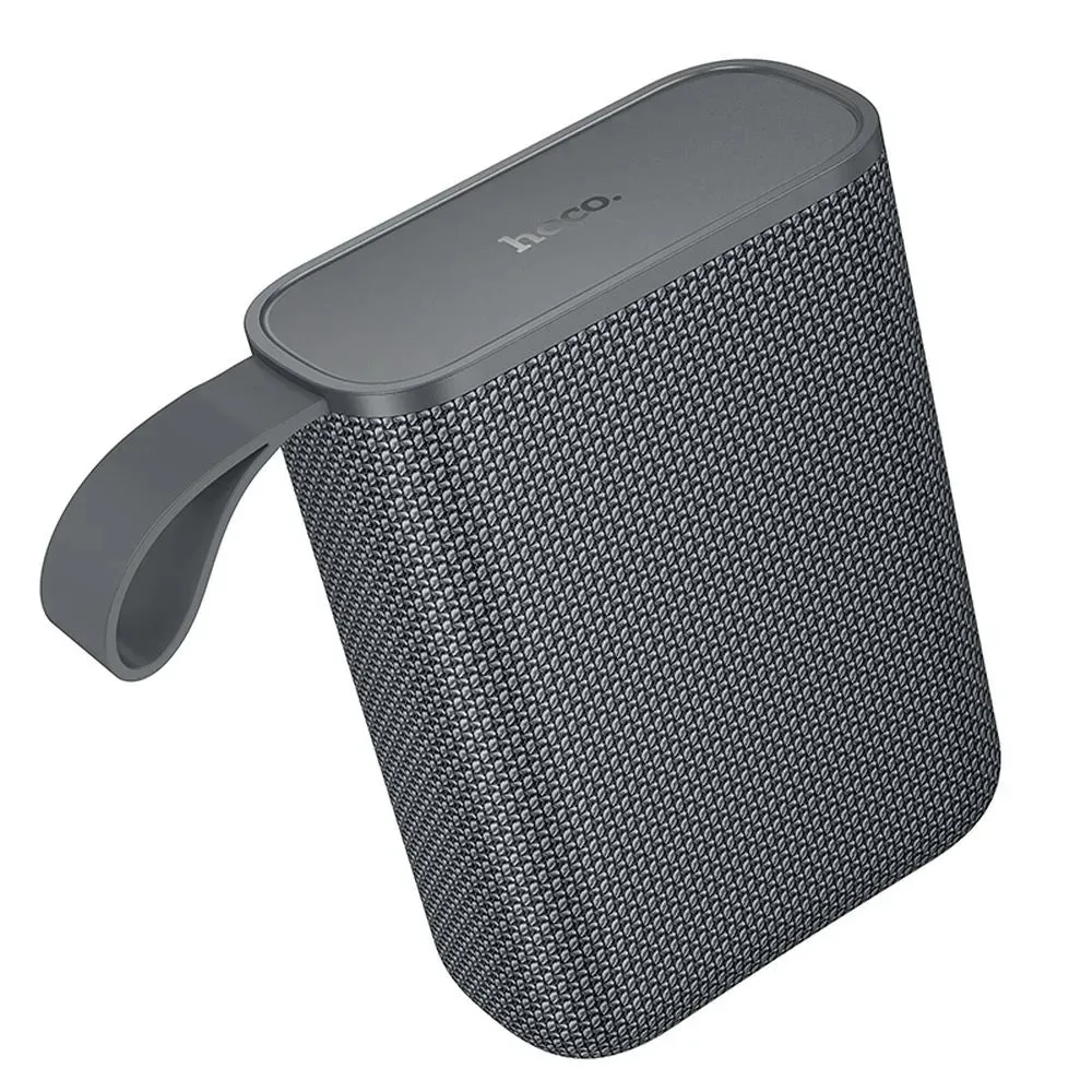Cassa Portatile Bluetooth HOCO HC34, 5W, TWS, Impermeabile, Grigio