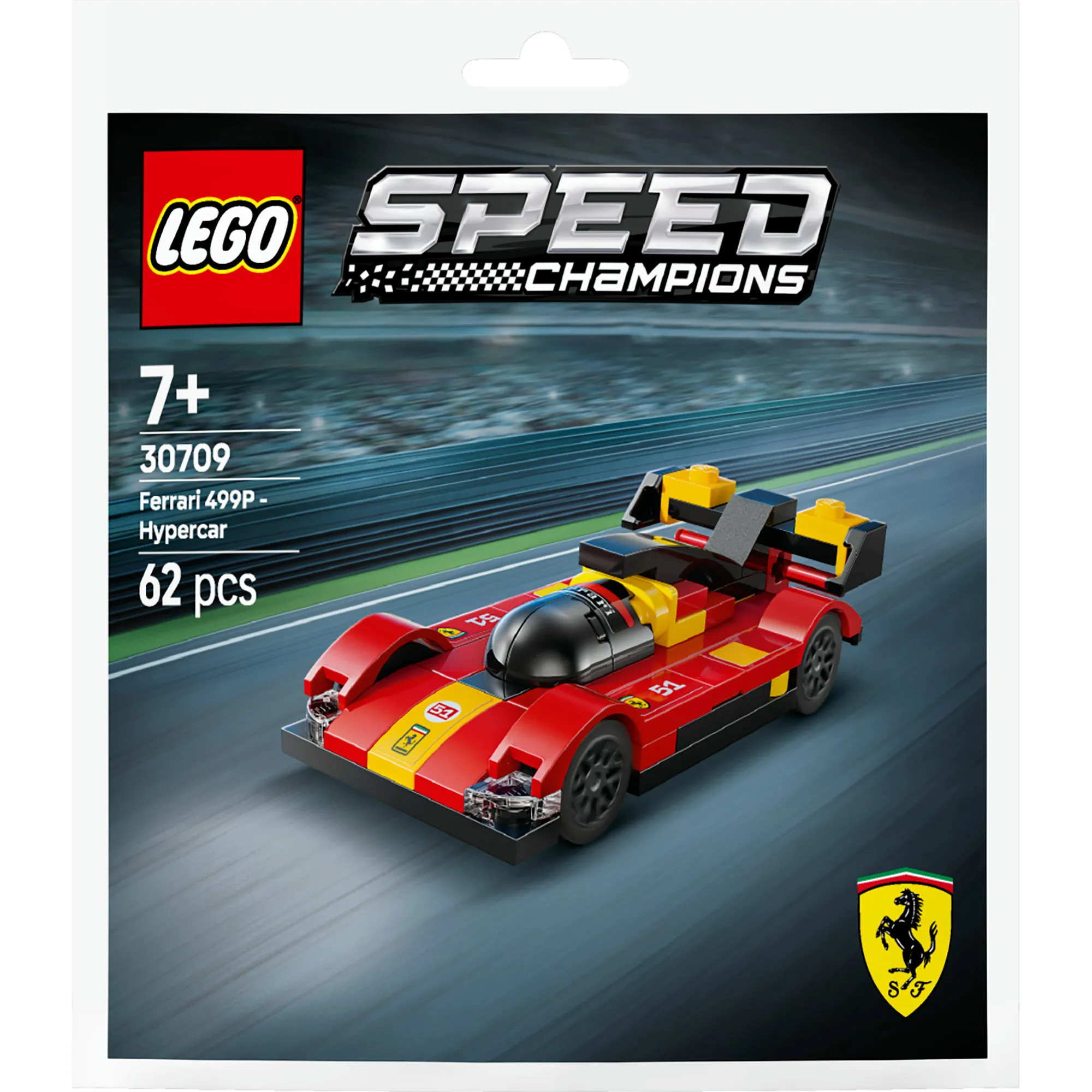 Speed Champions Ferrari 499P - Hypercar, Giochi di costruzione