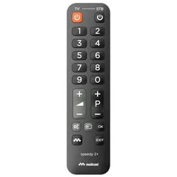 Telecomando tv (Universale) SPEEDY 2+ Black 807026