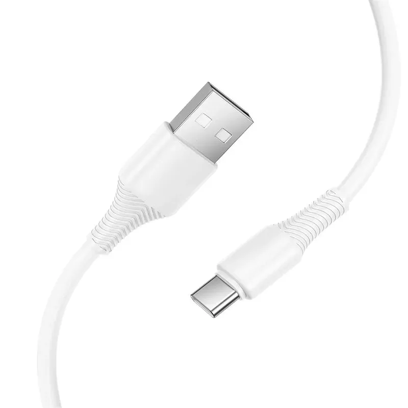 Cavo Dati e Ricarica USB-A - USB-C HOCO X120, 60W, 1m, Bianco