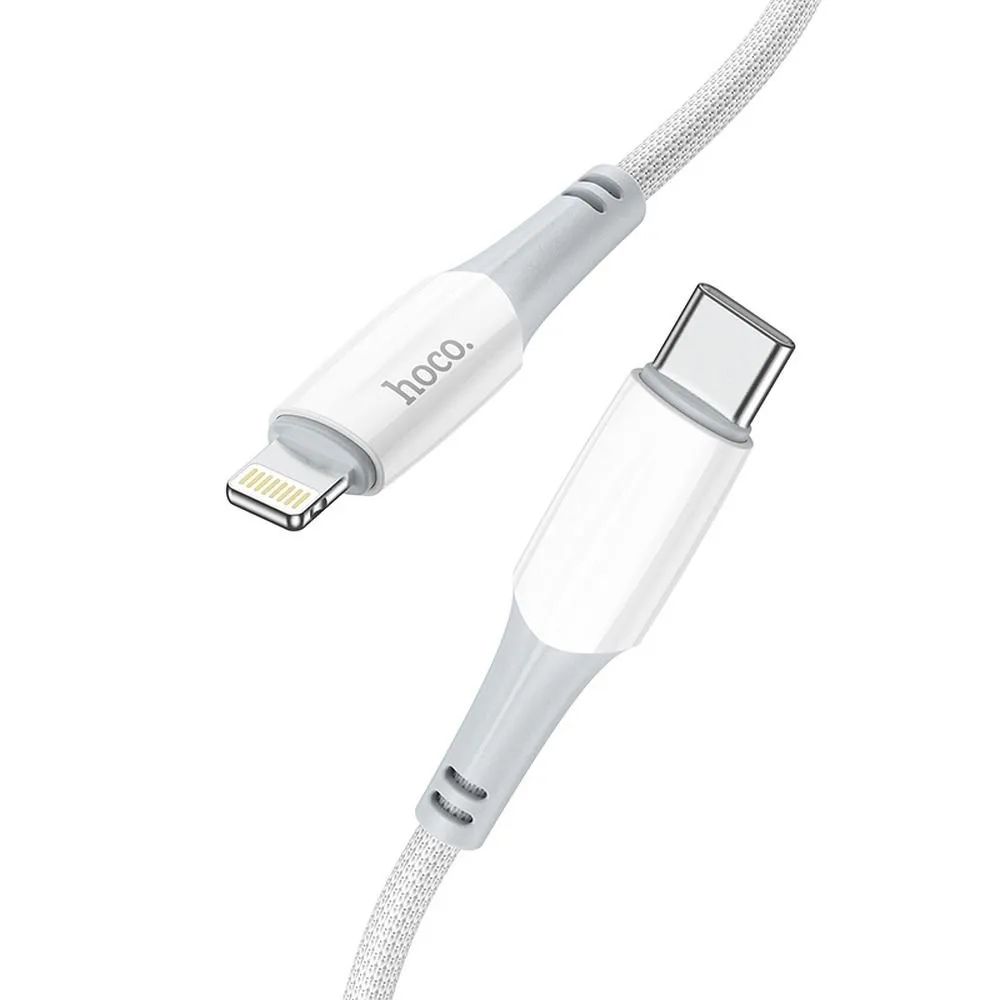 Cavo Dati e Ricarica USB-C - Lightning HOCO X70, 20W, 1m, Bianco