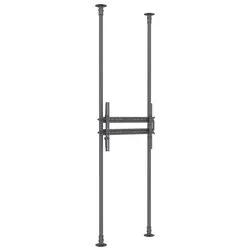 Supporto monitor TV pavimento ( 80 Kg ) VESA 800 x 600 Floor To Ceiling Black 7932