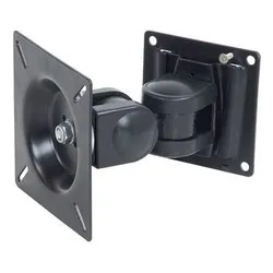 Supporto monitor TV parete ( 15 Kg ) VESA 100 x 100 STANDARD Pivot Black 17 99 1121