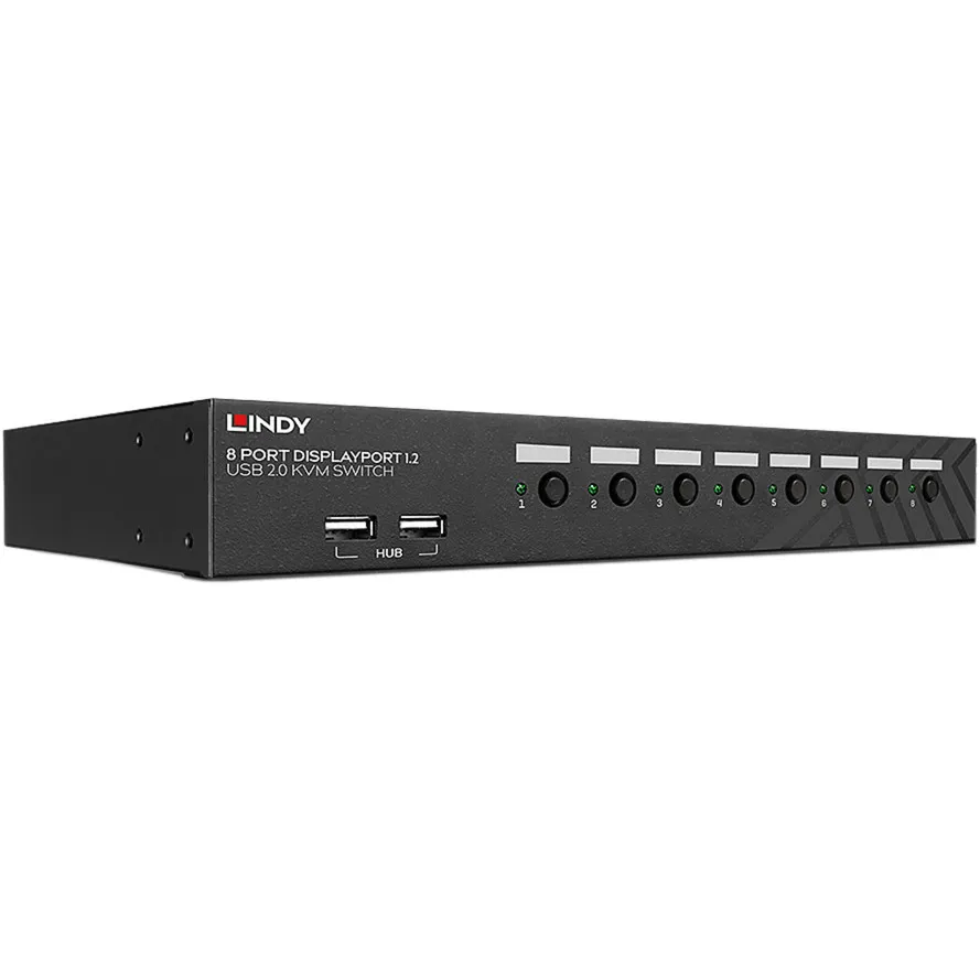 Switch KVM 8 porte DisplayPort 1.2 e USB 2.0