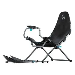 Supporto simulatore guida CHALLENGE X Logitech G Edition Black e Grey G 00248