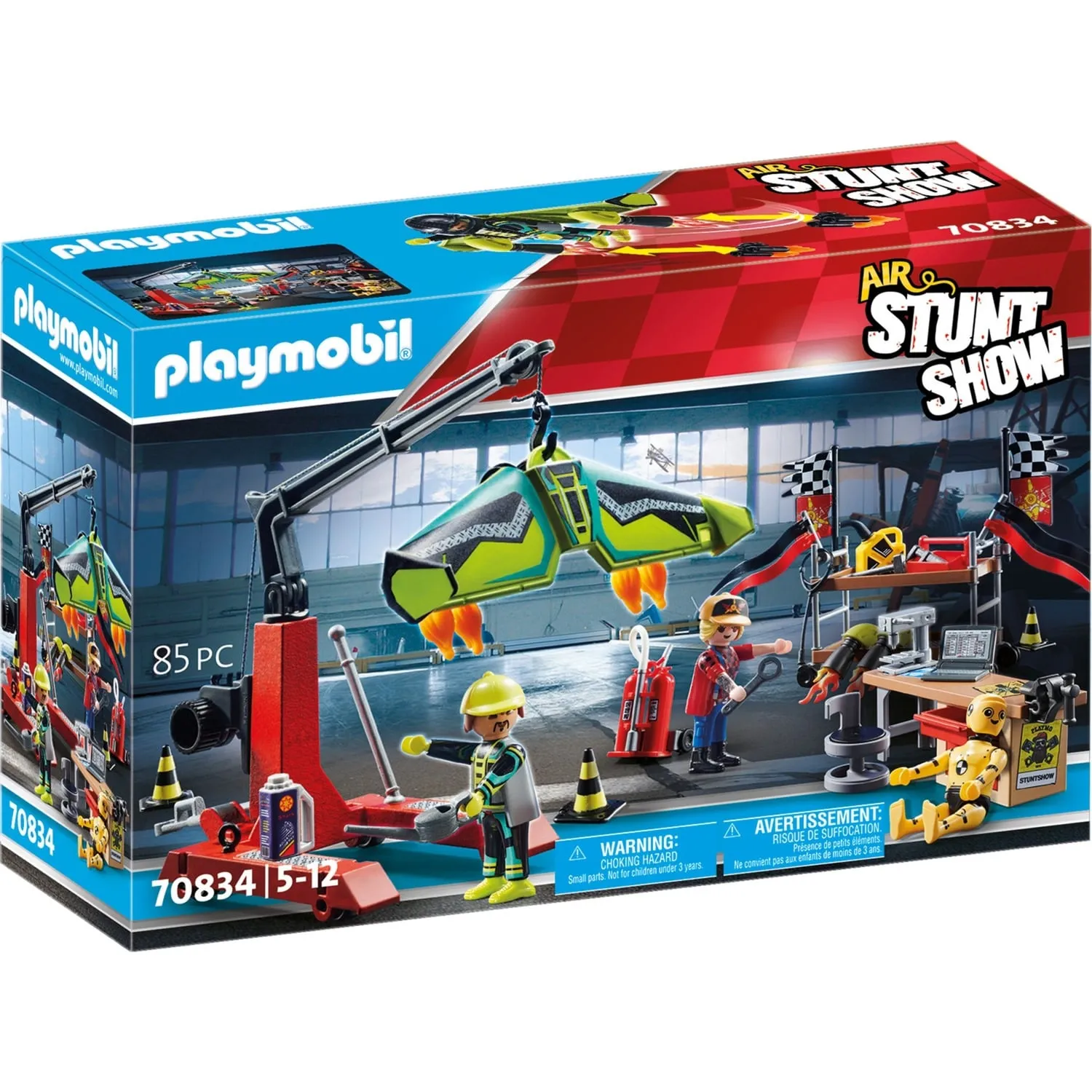 Air Stuntshow Servicestation, Giochi di costruzione