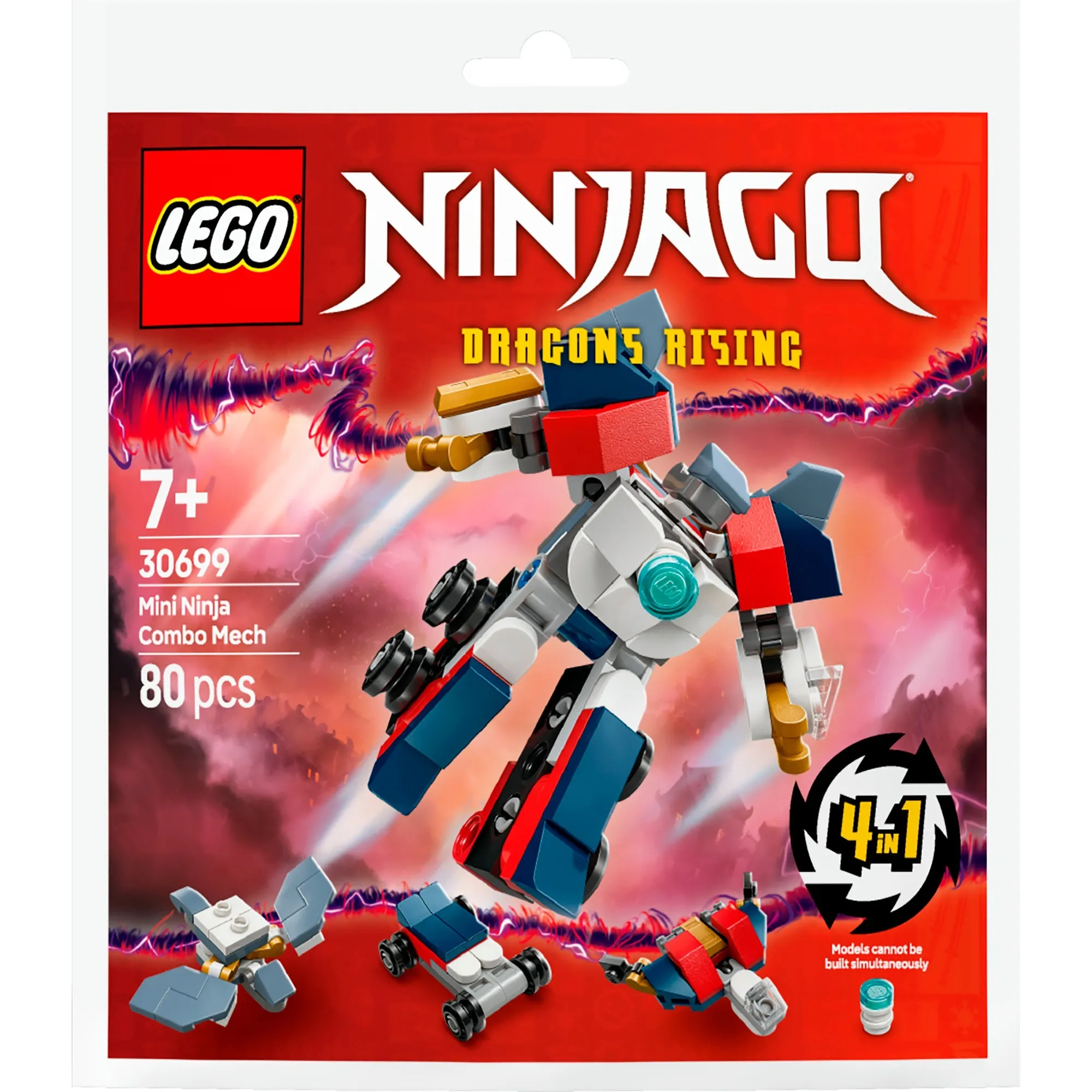 NINJAGO Mini Combo Mech Ninja, Giochi di costruzione