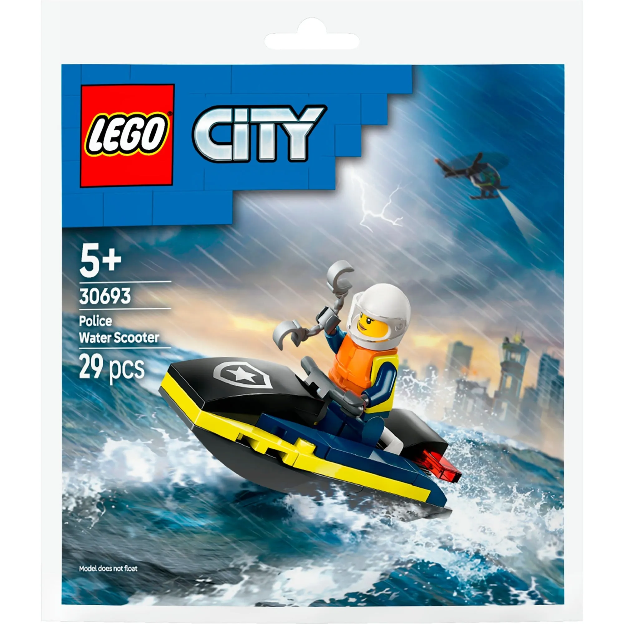 City Jet ski della polizia, Giochi di costruzione