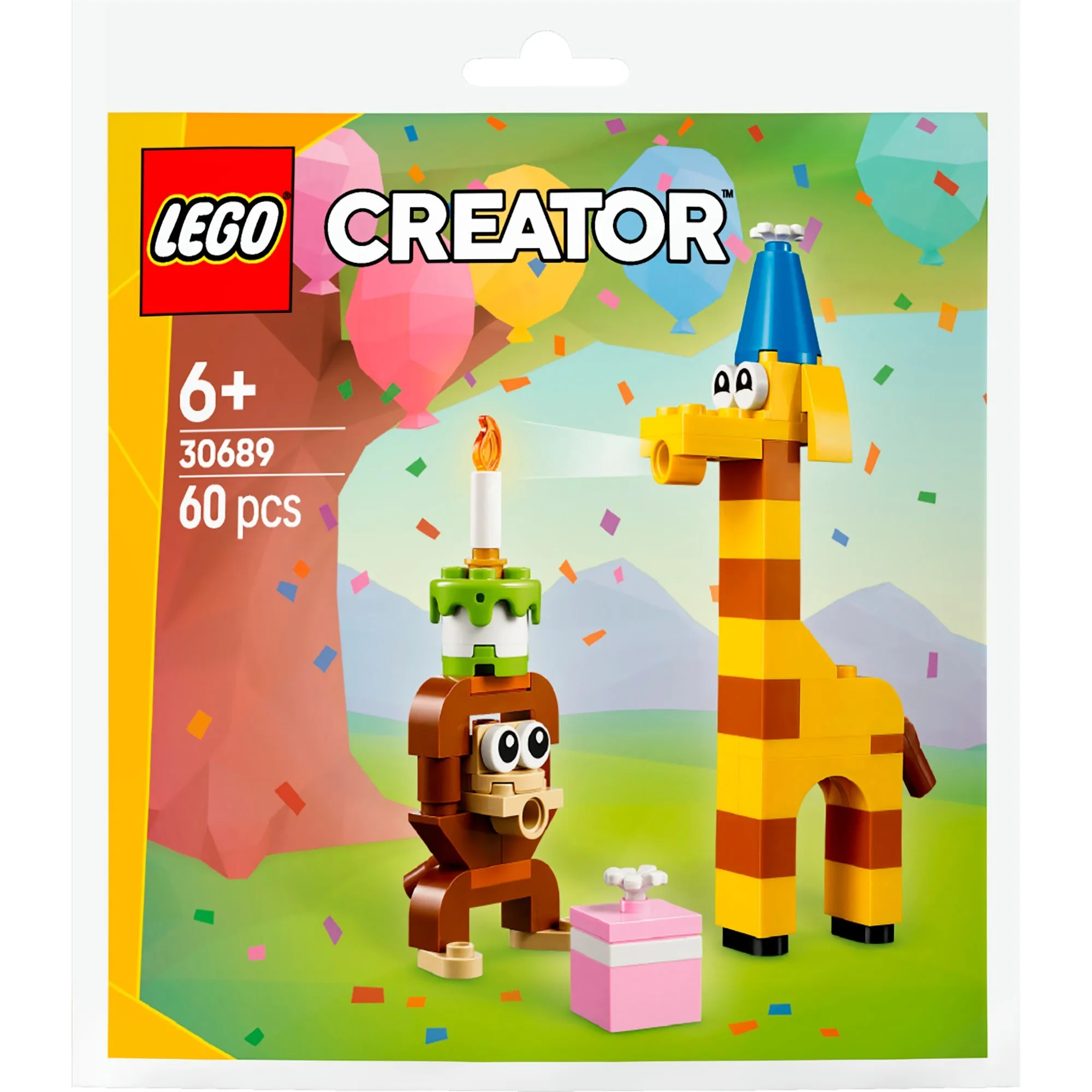 Creator Animali della festa di compleanno, Giochi di costruzione