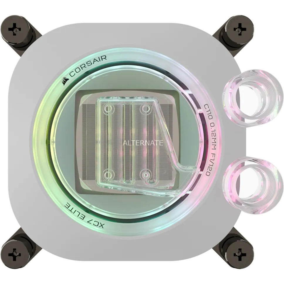 iCUE LINK XC7 RGB ELITE BIANCO, raffreddamento CPU