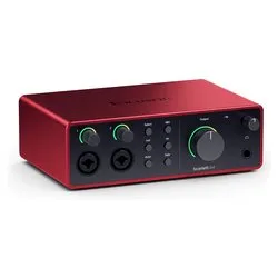 Interfaccia audio SCARLETT 4i4 Gen4 Red e Black