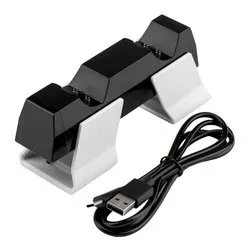Base ricarica PLAYSTATION 5 Dualsense Black e White ACP50032