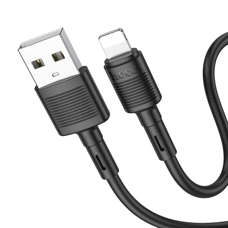 Cavo Dati e Ricarica USB-A - Lightning HOCO X83 Victory, 18W, 1m, Nero