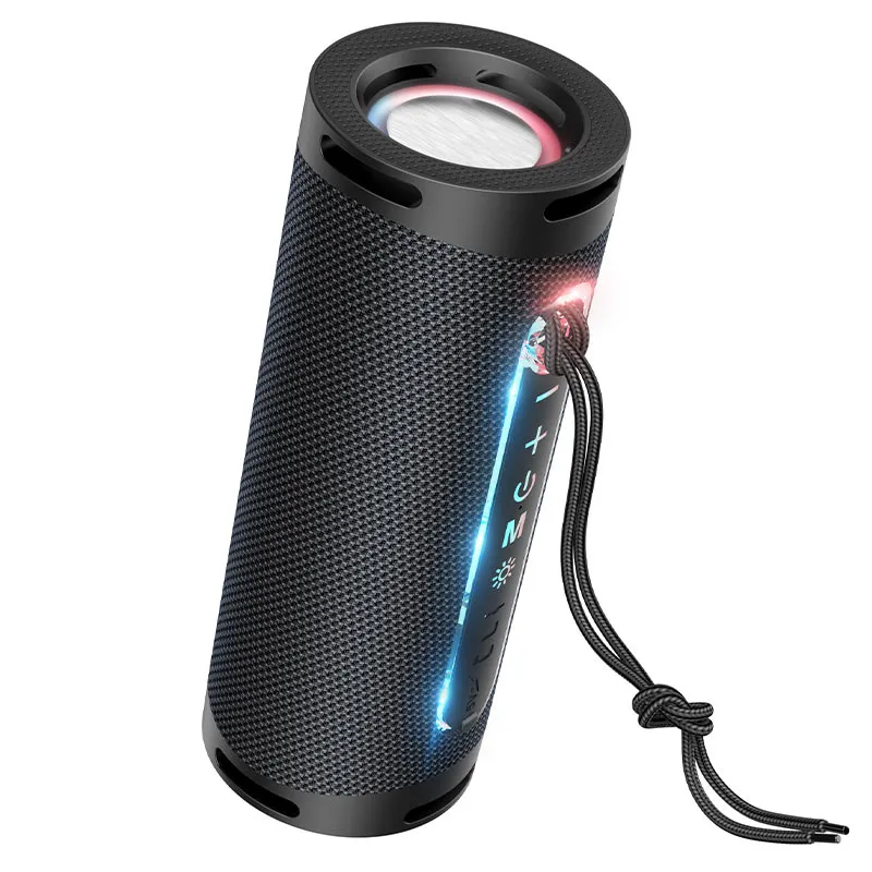 Cassa Portatile Bluetooth HOCO HC9 Dazzling Pulse Sports, 10W, TWS, RGB, Nera
