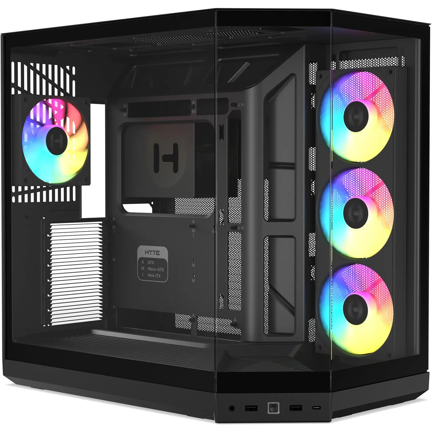 Y50 Nero Assoluto, Chassis Tower