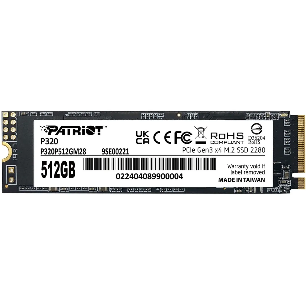 P320 512 GB, Disco a stato solido