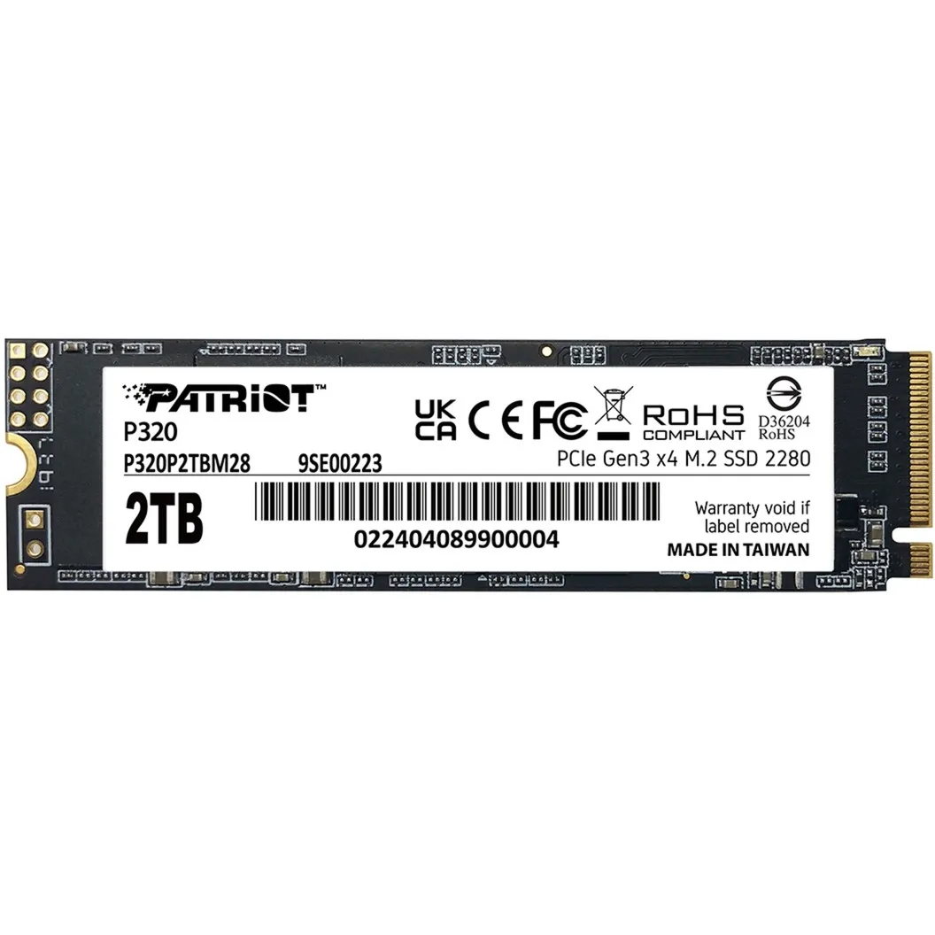 P320 2 TB, Disco a stato solido